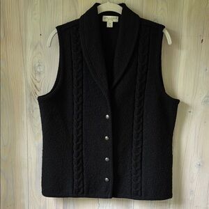 Appleseed’s Cable Knit Vest Size MP